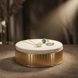 Gold Pedestal